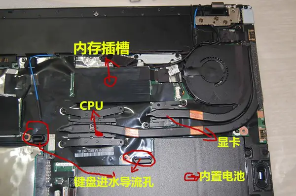 Remove the cooling system