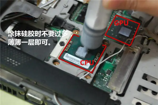 Apply new thermal grease