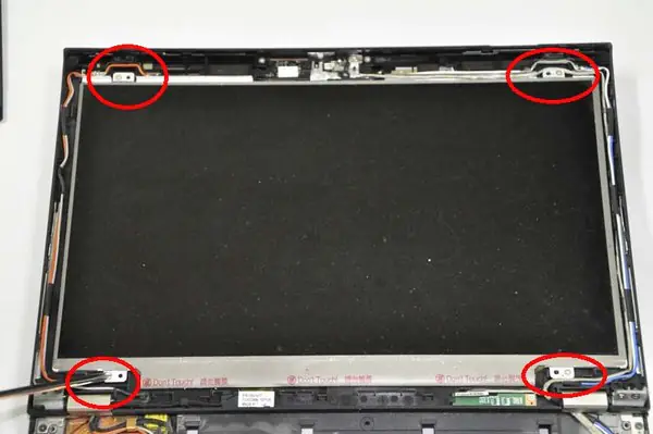 Remove these screws