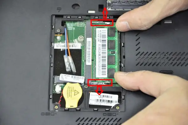 Remove the RAM