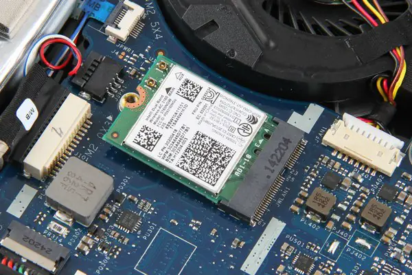 Remove the wireless card