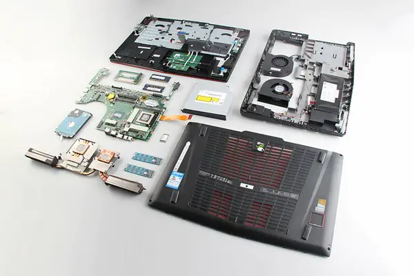 Internal components