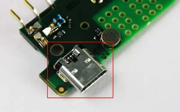 Micro USB port