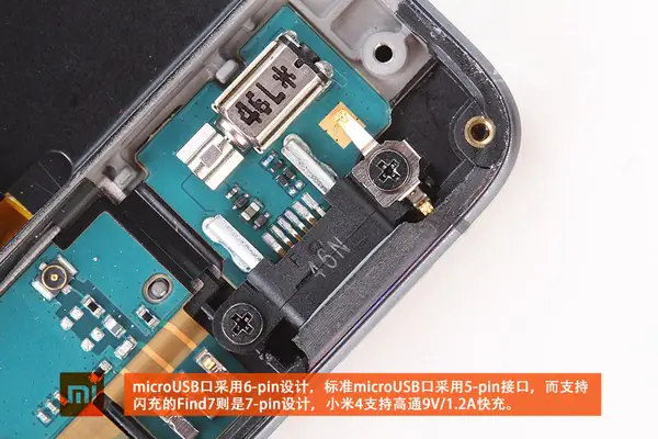 Micro USB port