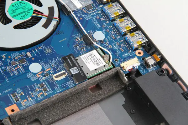 Remove the wireless card