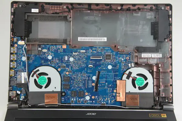 Remove the motherboard
