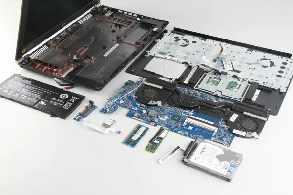Acer Aspire VN7-591G internal parts