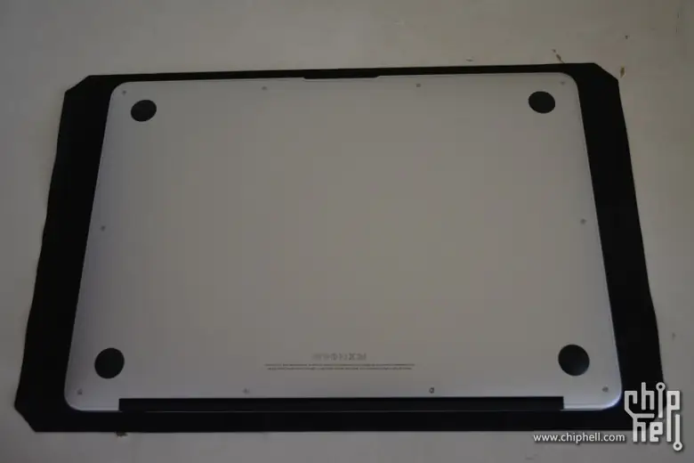 Remove all screws from the back cover
