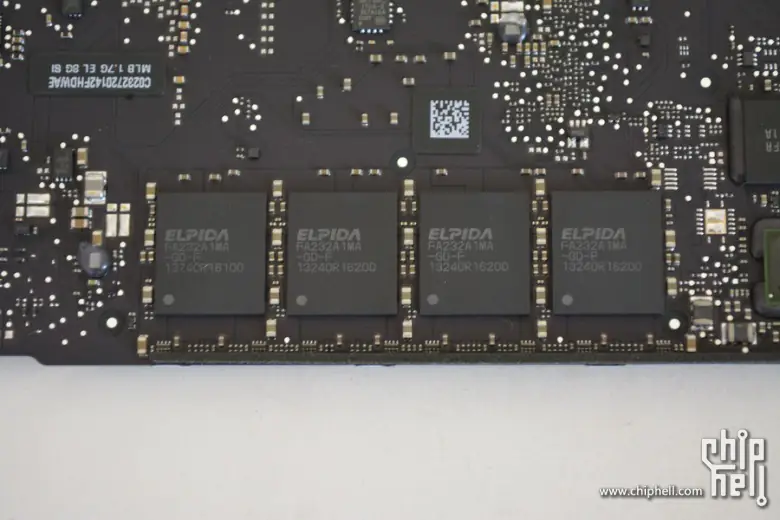 Elpida DDR3 RAM chips