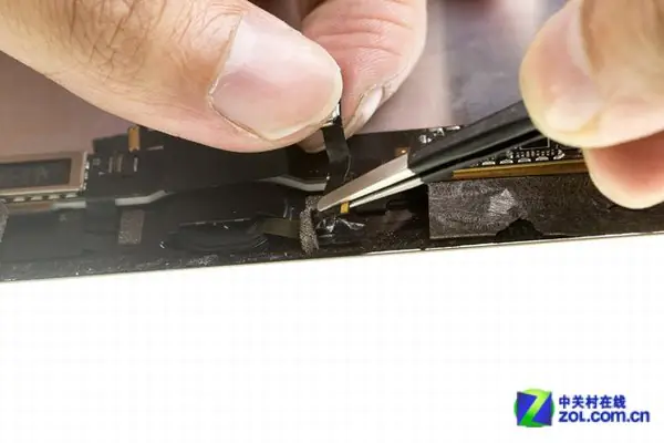 Disconnect the Touch ID cable