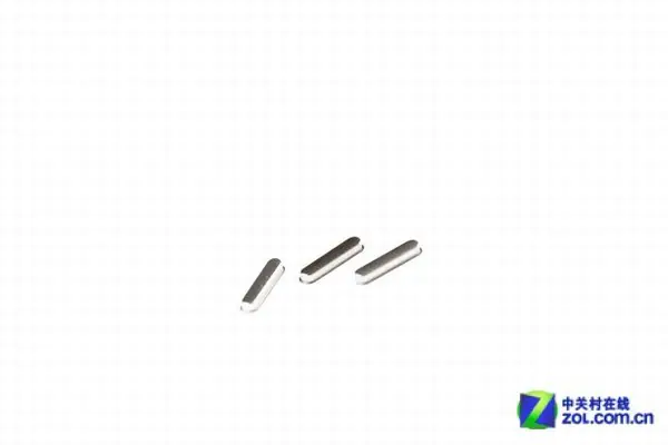 Volume buttons and power button