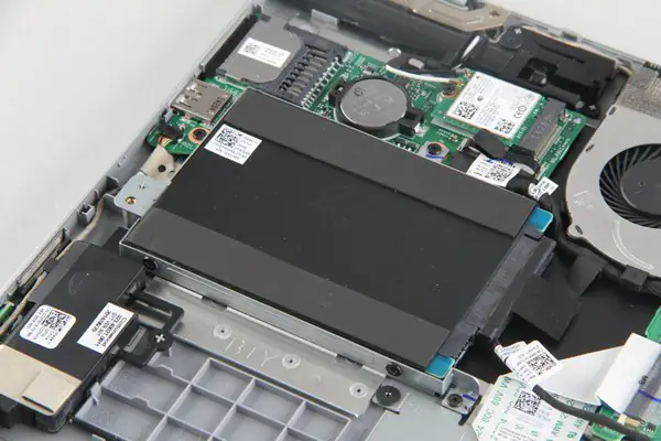 Remove the hard drive