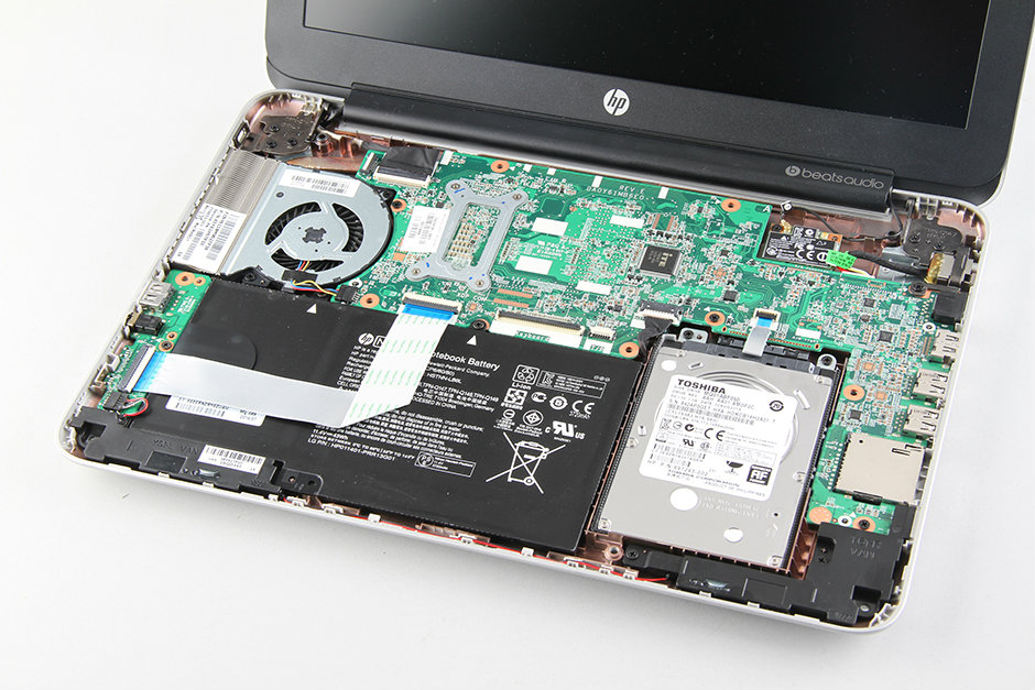 HP Pavilion 13 disassembly and RAM, HDD upgrade options | MyFixGuide.com