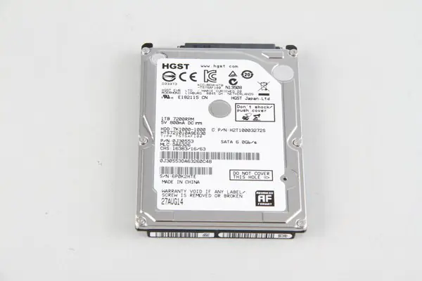 MSI GS60 hard drive