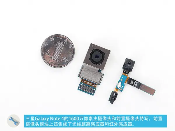 Rear camera and front camera