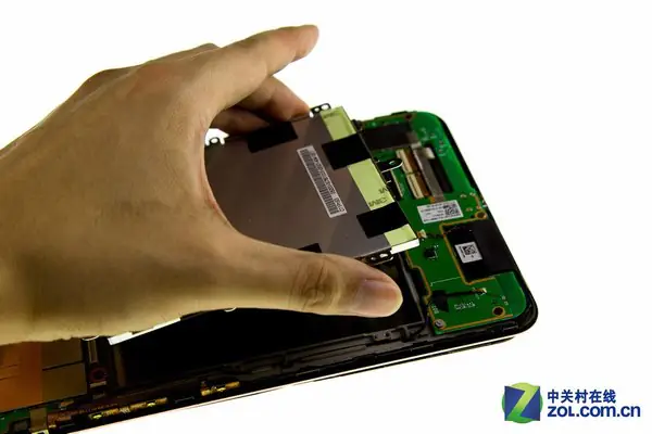 Lift and remove the battery