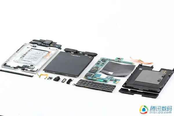 BlackBerry Passport internal parts