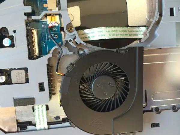 Remove the CPU fan