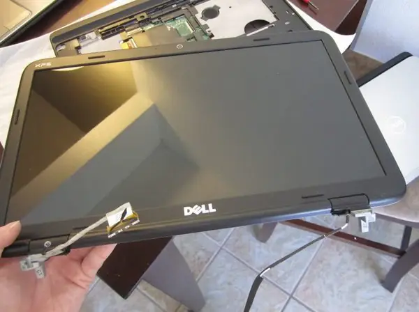 Remove the display assembly