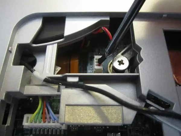 Disconnect the cooling fan cable