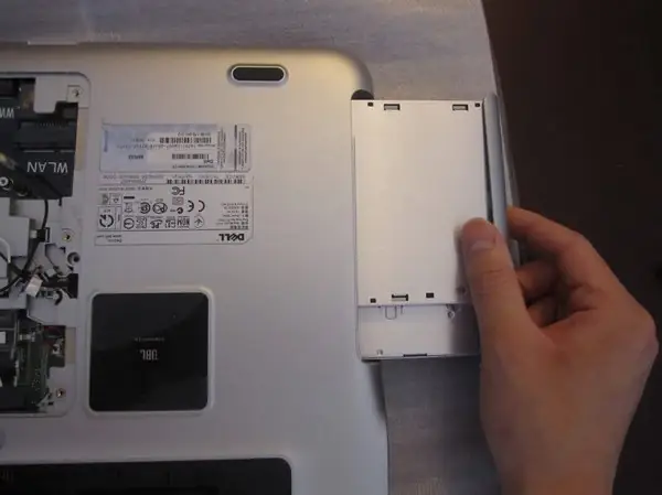 Remove the DVD drive