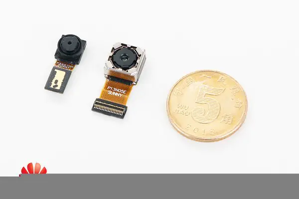 Rear camera and front camera