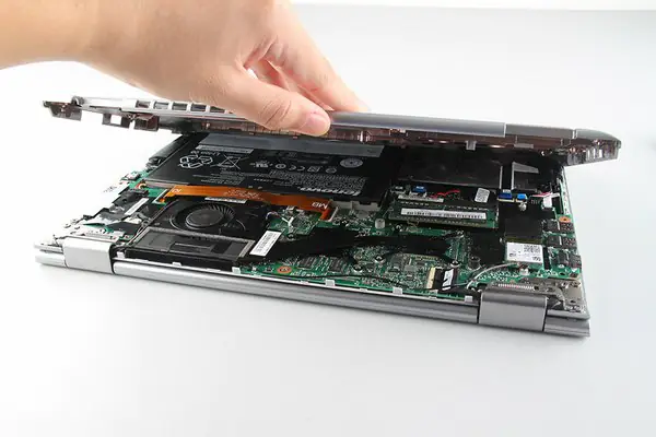 Remove the bottom cover