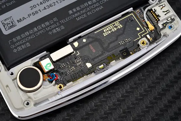 Small circuit board and vibrator