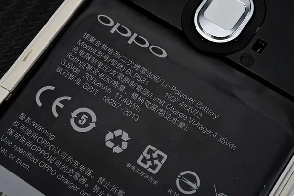 Oppo N3 battery
