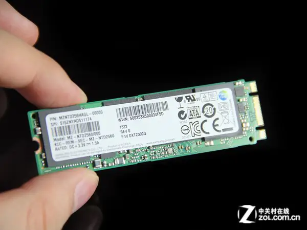 Samsung 256GB NGFF SSD