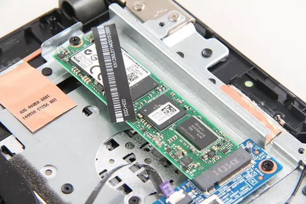 Remove the SSD