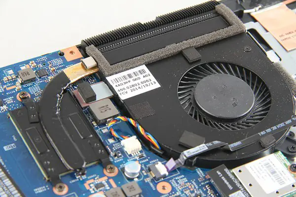 Remove the cooling system