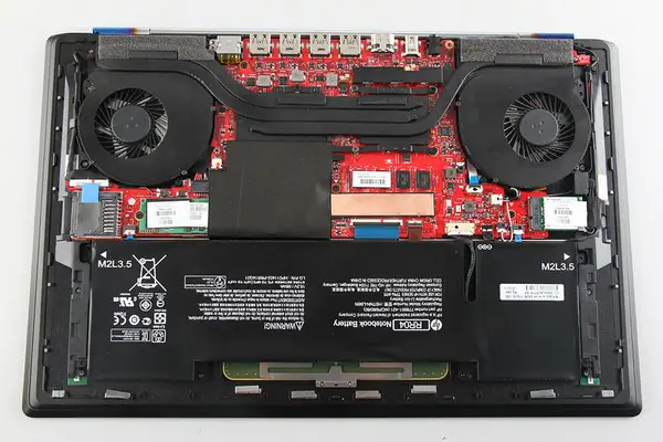 Internal components
