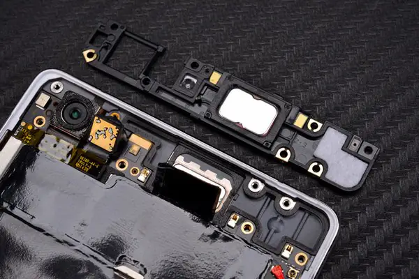 Remove the top protective cover