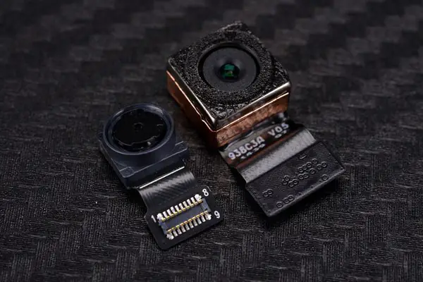Rear camera and front camera