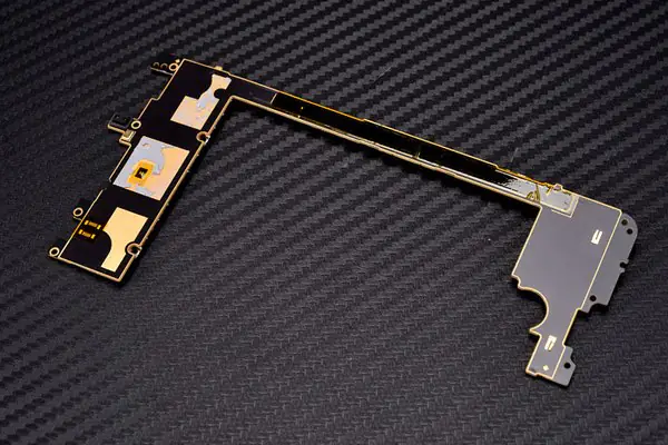 The back of the motherboard