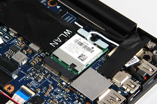 Remove the wireless card
