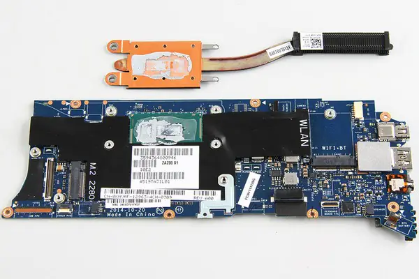 Dell XPS 13 9343 heat sink
