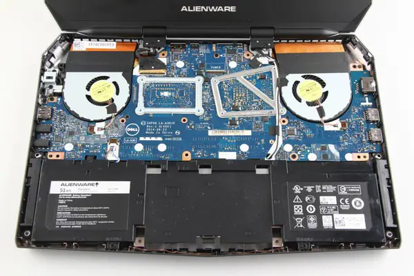 Alienware 13 Internal Structure