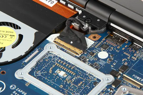 Disconnect the LCD cable