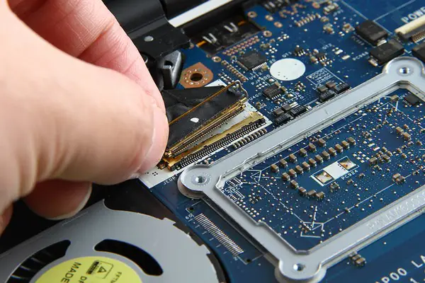 Disconnect the LCD cable