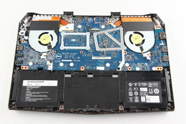 Remove the motherboard