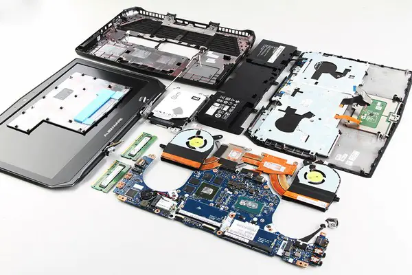 Dell Alienware 13 internal parts