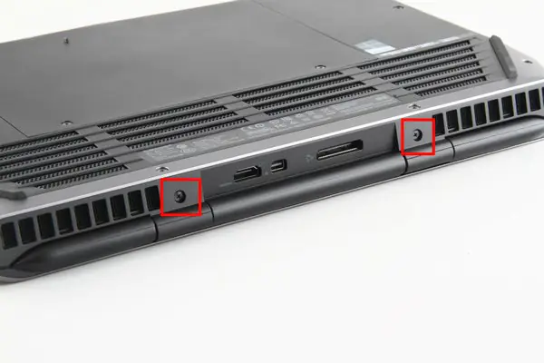 Remove all screws from the bottom cover