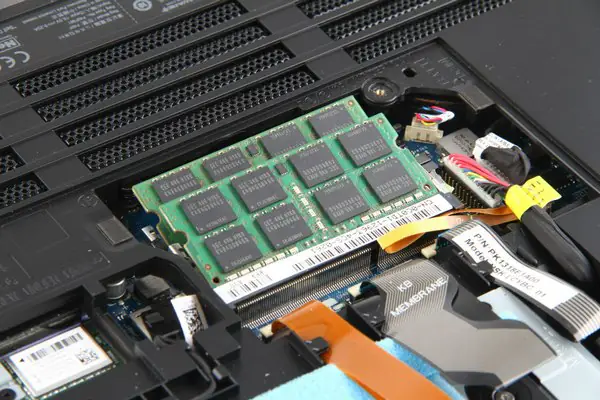 Remove the memory module