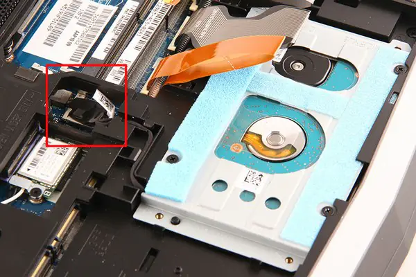 Remove the hard drive