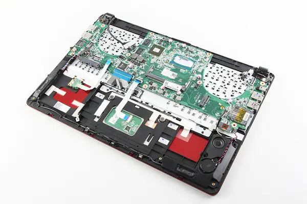 Remove the motherboard
