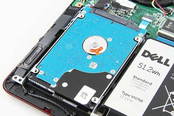 Remove the hard drive