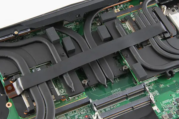 Remove all screws securing the heat sink