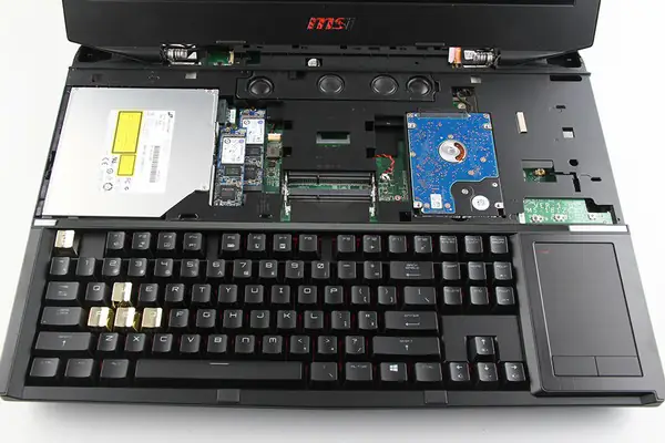 Hard drive, SSD, and optical drive